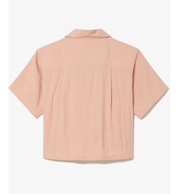 LACOSTE「リネン&times;レーヨンオープンカラーシャツ」|シャツ・ブラウス|