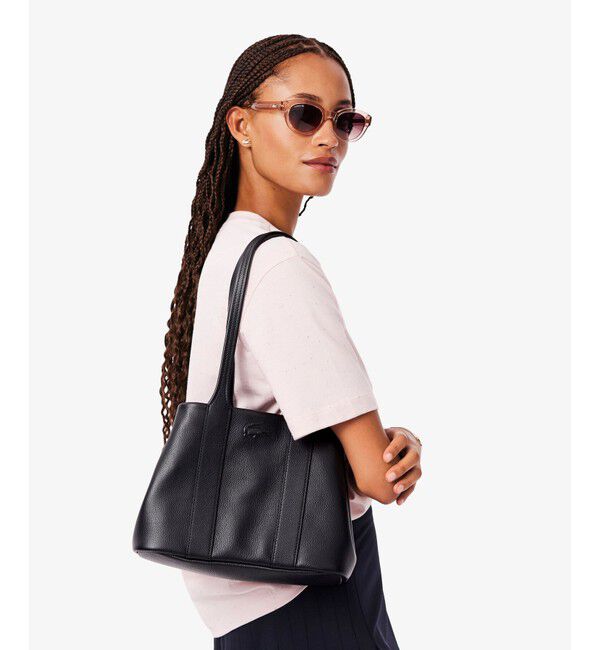 LACOSTE「シティコート スモールレザートートバッグ」|トートバッグ|