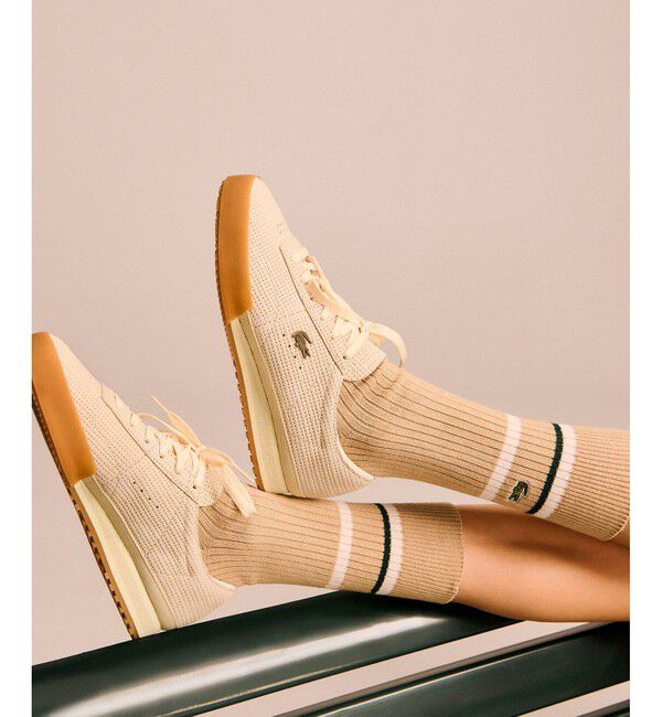 LACOSTE「レディース AURA 126 6 SFA」|スニーカー|オフホワイト