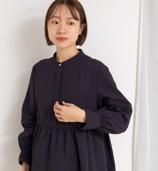 NOLLEY'S「ウォッシャブルイレギュラーヘムブラウス」|シャツ・ブラウス|