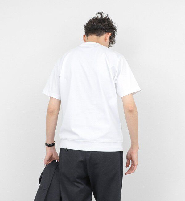 NOLLEY'S goodman「《ビジカジ対応》シルケットスムース クルーネックドレスTシャツ 26SS」|Tシャツ・カットソー|