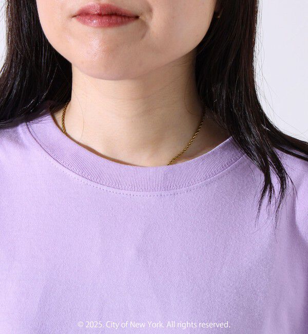 GLOSTER「【GOOD ROCK SPEED】NYC 発砲プリント ロングスリーブTシャツ ロンT」|Tシャツ・カットソー|