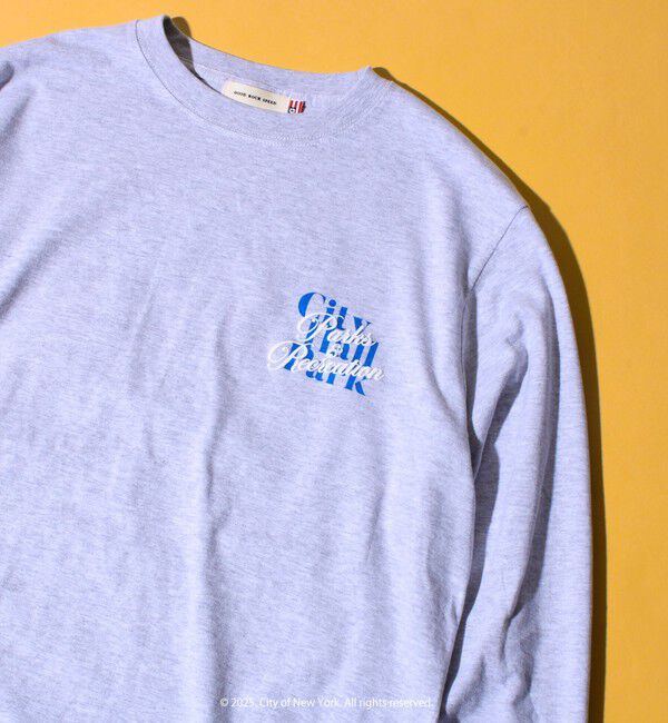 GLOSTER「【GOOD ROCK SPEED】NYC 発砲プリント ロングスリーブTシャツ ロンT」|Tシャツ・カットソー|