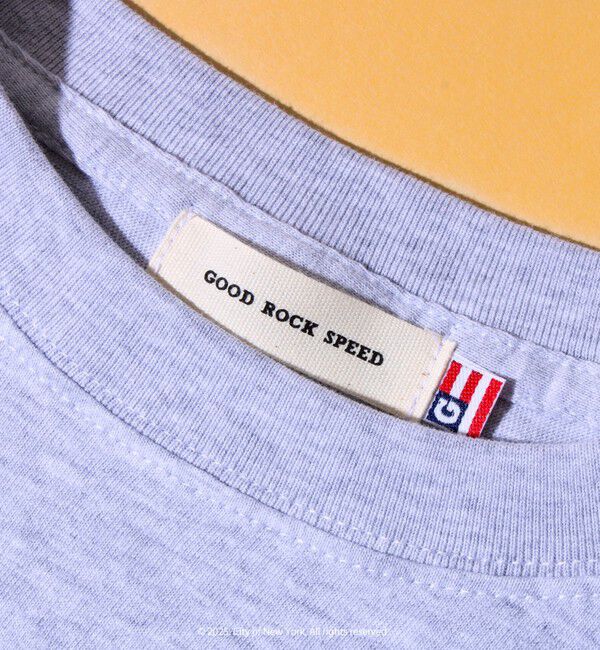 GLOSTER「【GOOD ROCK SPEED】NYC 発砲プリント ロングスリーブTシャツ ロンT」|Tシャツ・カットソー|