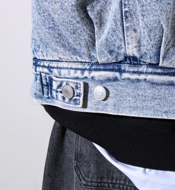 GLOSTER「デニムストームライダース 裏ボア デニムジャケット」|デニムジャケット|