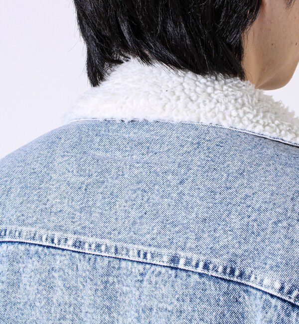 GLOSTER「デニムストームライダース 裏ボア デニムジャケット」|デニムジャケット|