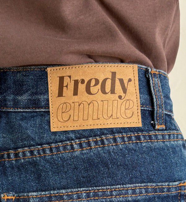 fredy emue「《セットアップ対応》ワイドテーパードデニムパンツ」|デニム|