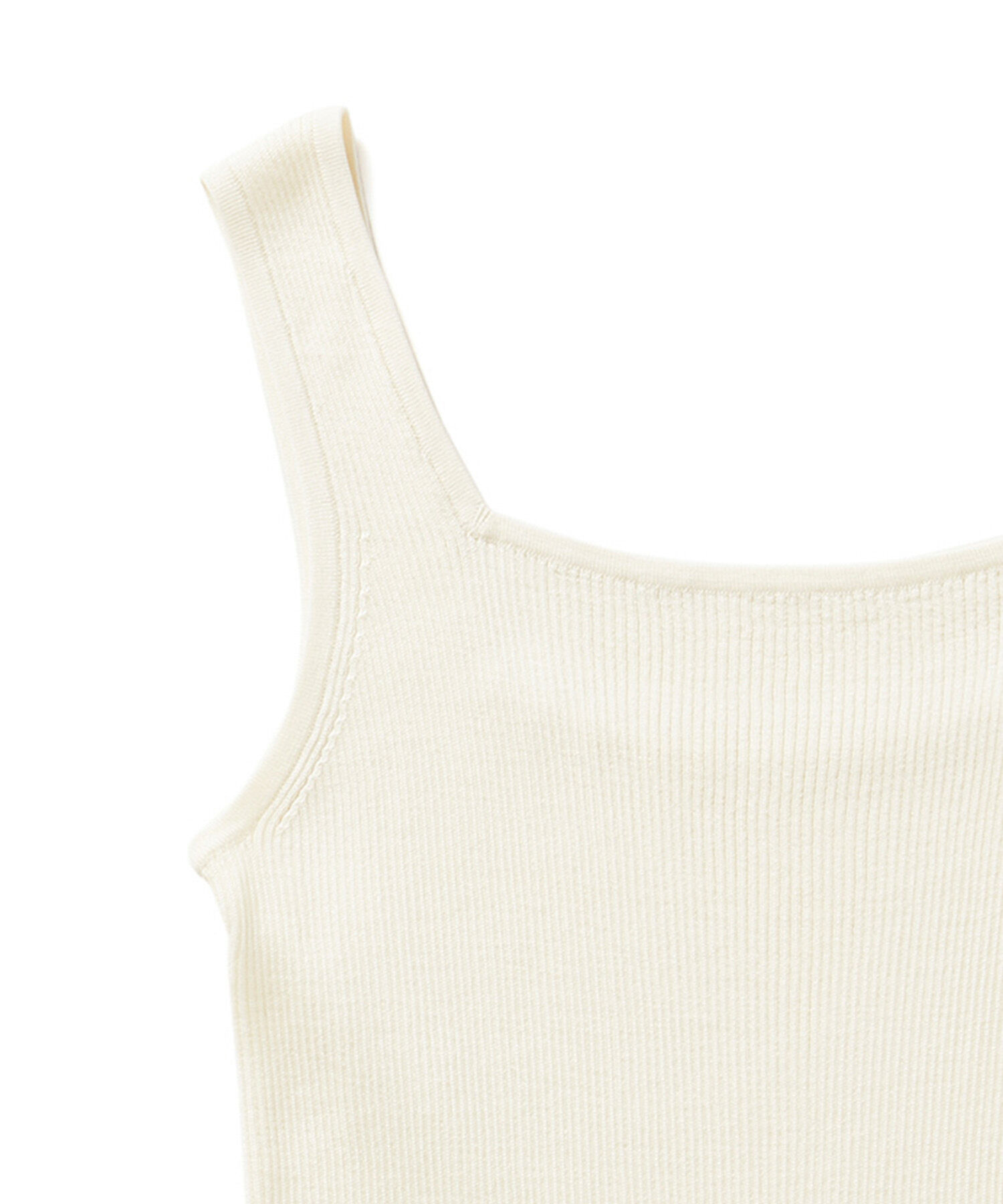 ROPE「【スキンニット】シルク100％タンクトップ/洗える」|タンクトップ|