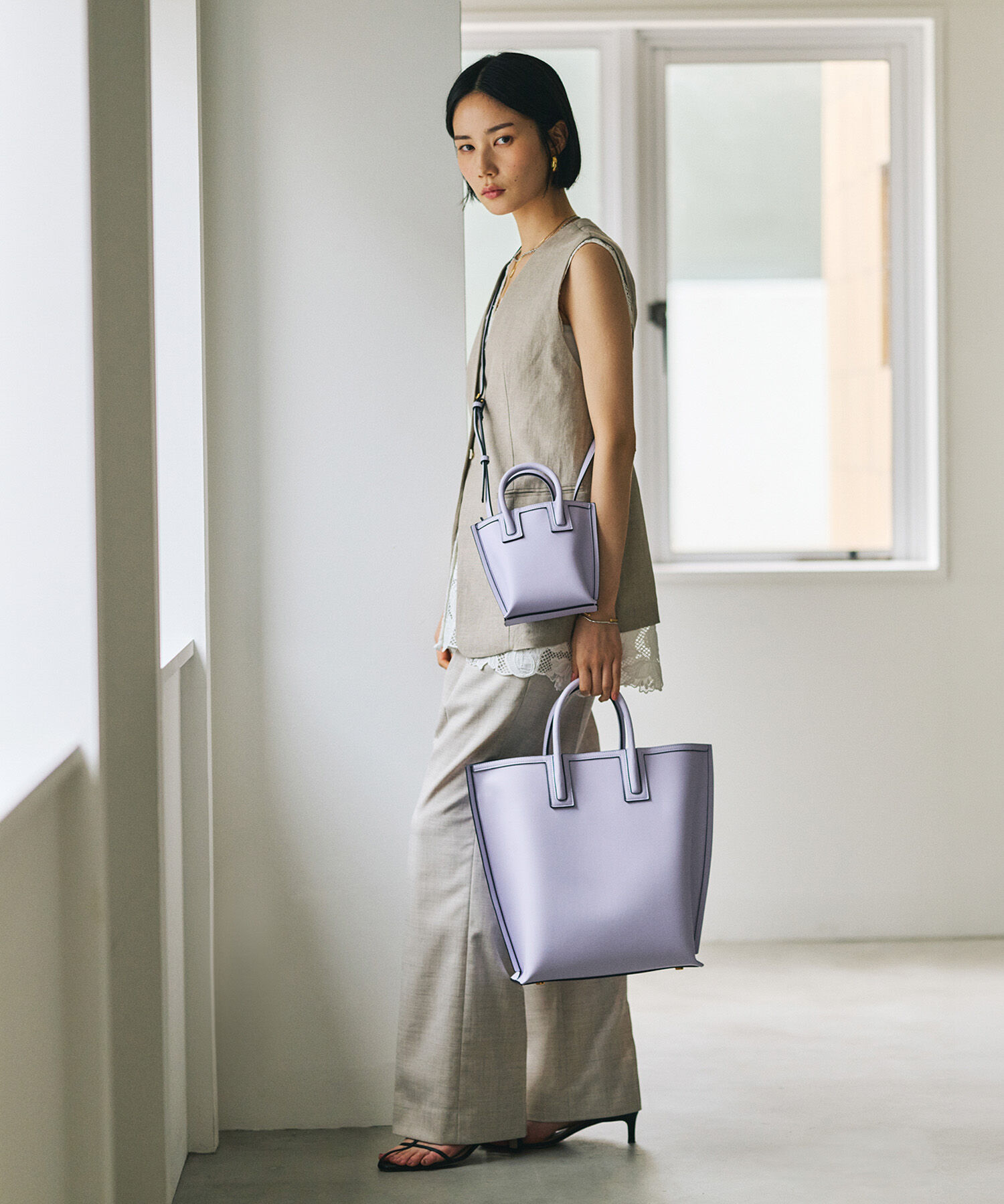 ROPE「【E'POR】【WEB限定】Ree BAG Mini/超軽量・26SS」|ショルダー・メッセンジャー|