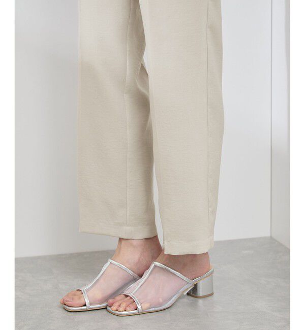 Rope&rsquo;Picnic「【吸水速乾・防シワ】エフォートレスリラックススティックパンツ/通勤・セットアップ対応」|チノ|