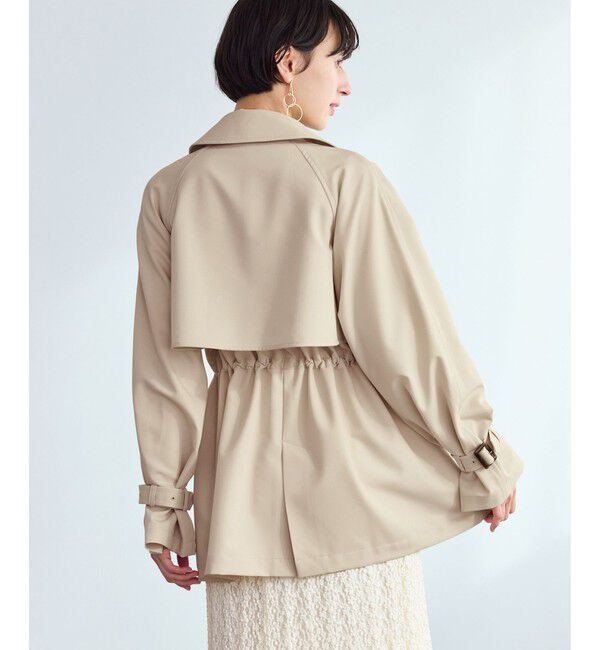 Rope&rsquo;Picnic「ミドル丈トレンチコート/花粉ガード・撥水」|トレンチコート|