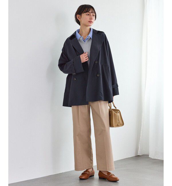 Rope&rsquo;Picnic「ミドル丈トレンチコート/花粉ガード・撥水」|トレンチコート|