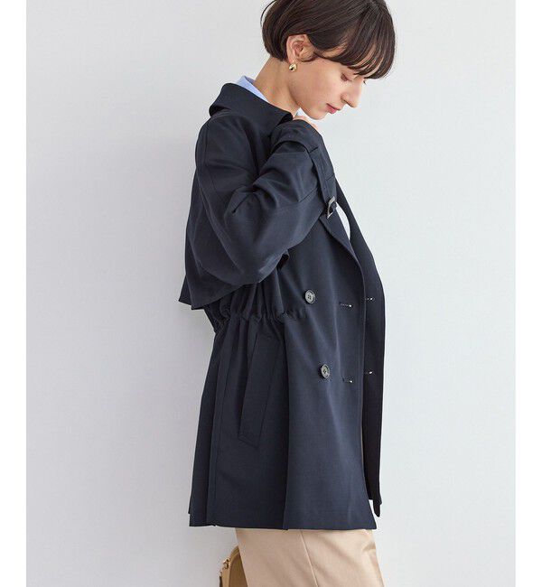 Rope&rsquo;Picnic「ミドル丈トレンチコート/花粉ガード・撥水」|トレンチコート|
