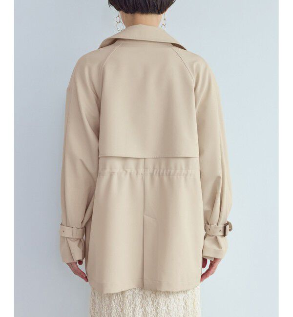 Rope&rsquo;Picnic「ミドル丈トレンチコート/花粉ガード・撥水」|トレンチコート|