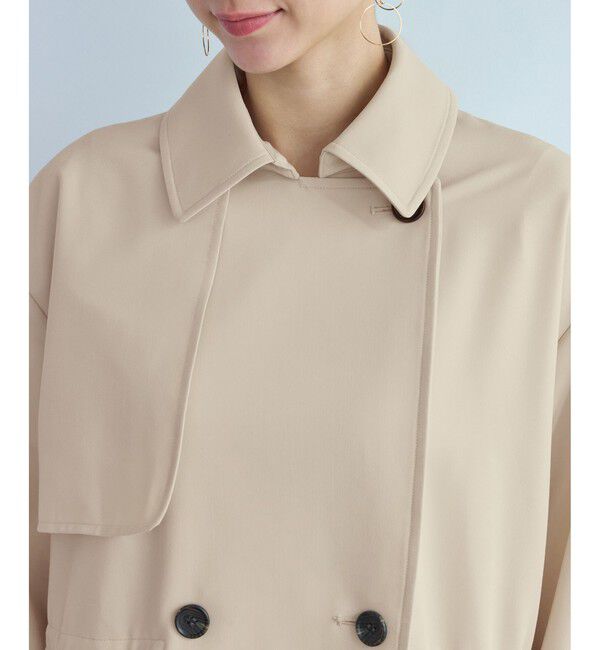 Rope&rsquo;Picnic「ミドル丈トレンチコート/花粉ガード・撥水」|トレンチコート|