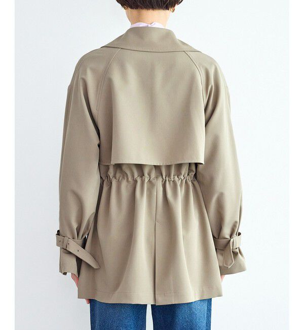 Rope&rsquo;Picnic「ミドル丈トレンチコート/花粉ガード・撥水」|トレンチコート|