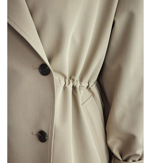 Rope&rsquo;Picnic「ミドル丈トレンチコート/花粉ガード・撥水」|トレンチコート|