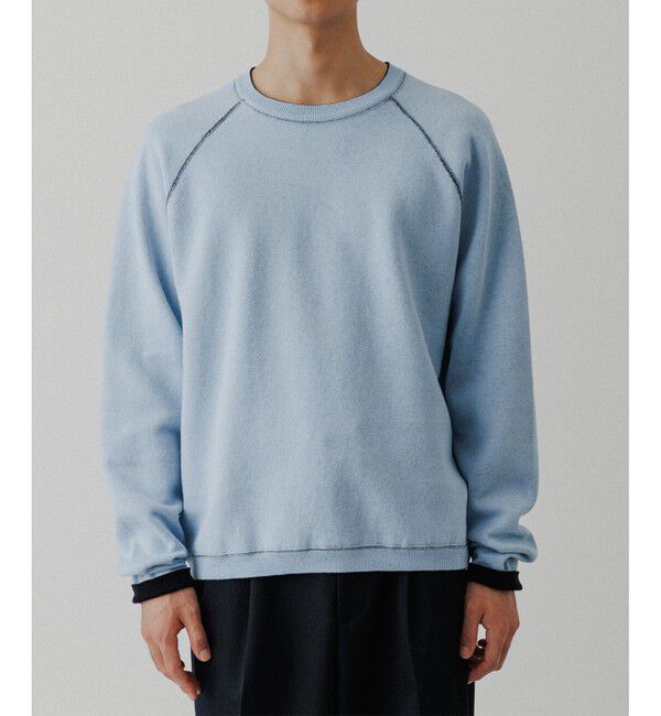 ADAM ET ROPE'「《リバーシブル》カシミヤブレンド ニットプルオーバー」|ニット・セーター|