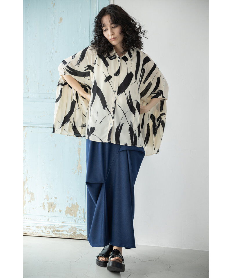  「タックドレープスカート」|スカート|