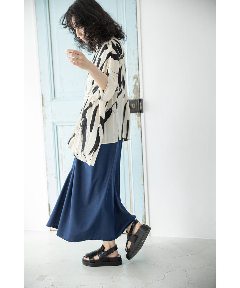  「タックドレープスカート」|スカート|