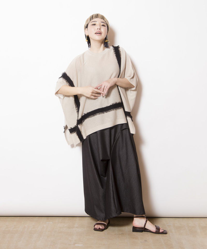  「タックドレープスカート」|スカート|