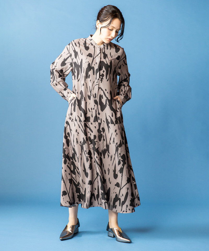  「プリントマーメイドワンピース」|ワンピース|