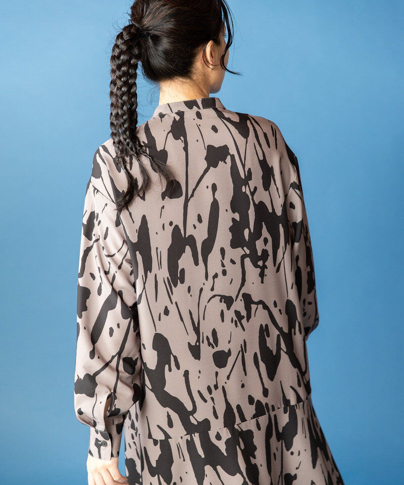  「プリントマーメイドワンピース」|ワンピース|