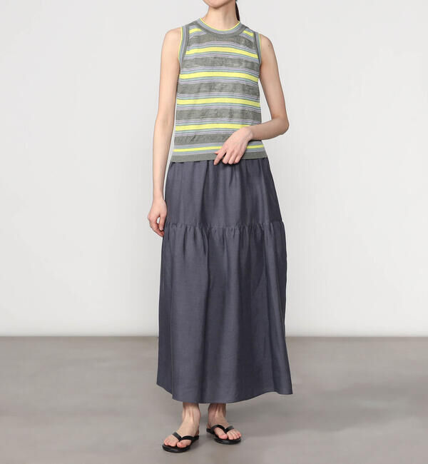 ONEIL OF DUBLIN「O'NEIL OF DUBLIN | ティアードスカート SOLID WOMEN」|スカート|