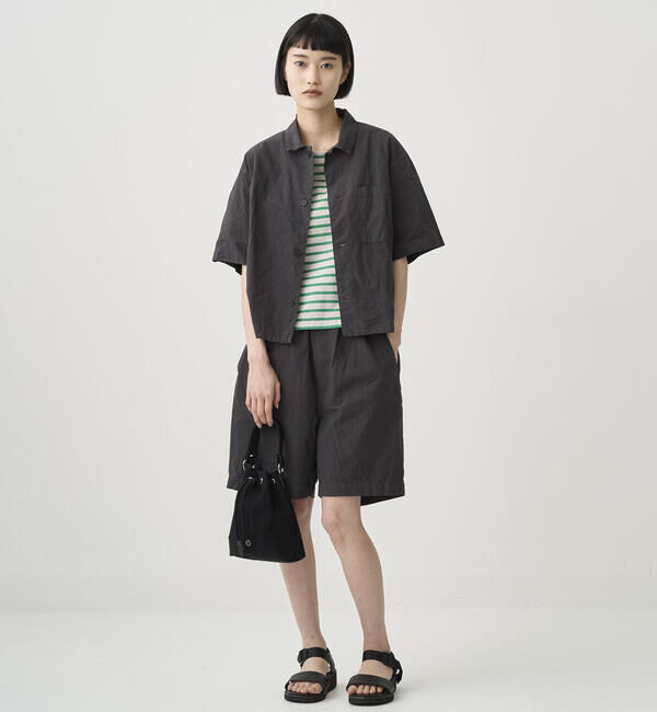 ORCIVAL「ORCIVAL | ツイル パース巾着バッグ UNISEX」|ハンドバッグ|