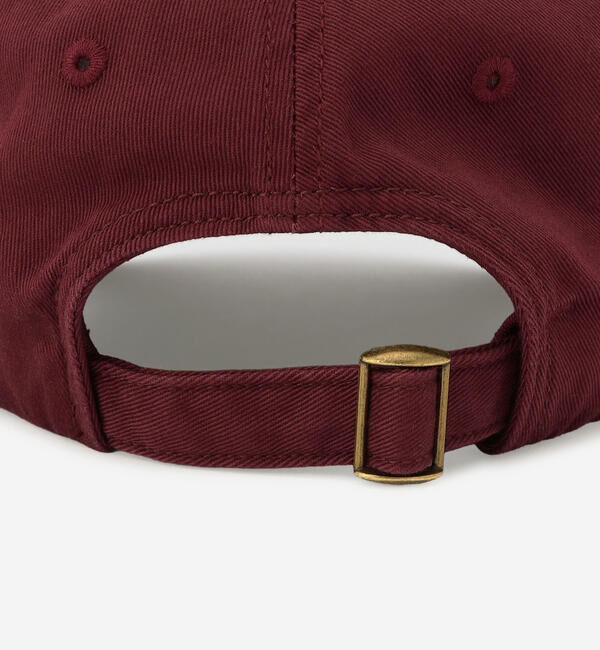  「Brooks Brothers |〈別注〉コットンツイル ベースボールキャップ BORDEAUX UNISEX」|キャップ・キャスケット|