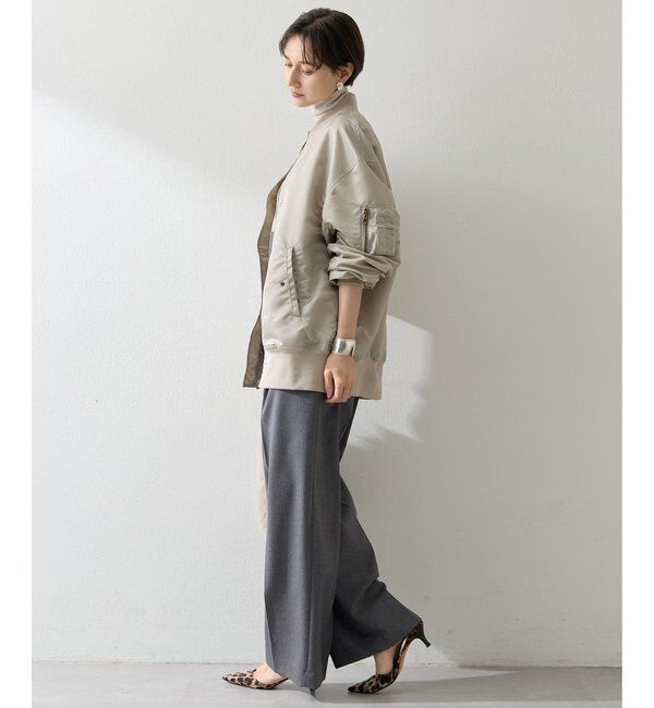  「《12/27 予約スタート》【インフルエンサーコラボ】ナイロンMA-1」|その他|