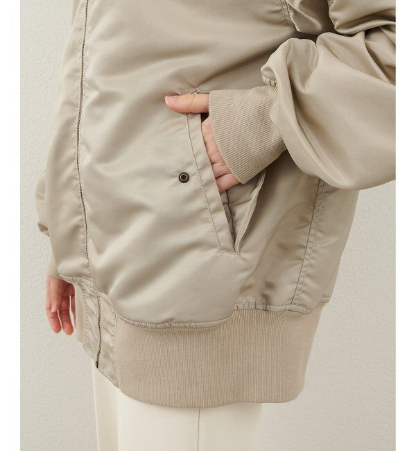  「《12/27 予約スタート》【インフルエンサーコラボ】ナイロンMA-1」|その他|