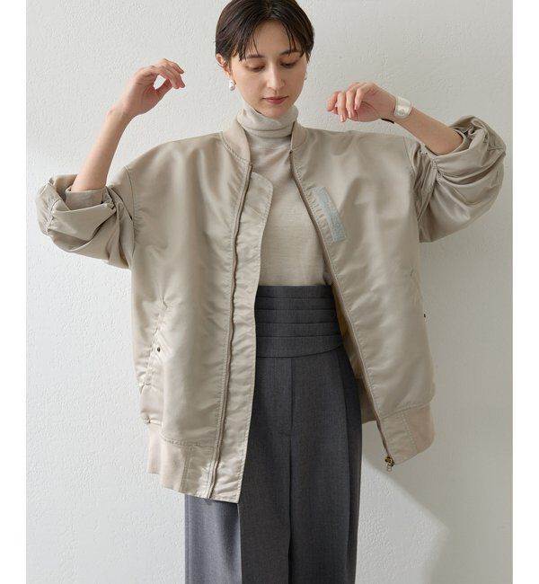  「《12/27 予約スタート》【インフルエンサーコラボ】ナイロンMA-1」|その他|