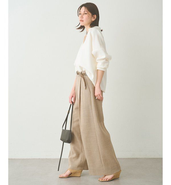  「スキッパージョーゼットブラウス」|シャツ・ブラウス|