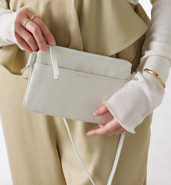  「【PAPILLONNER/パピヨネ】スマホウォレットショルダー」|その他|アイボリー
