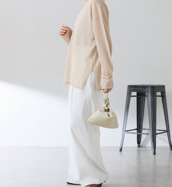  「レイヤードVネックニット」|ニット・セーター|