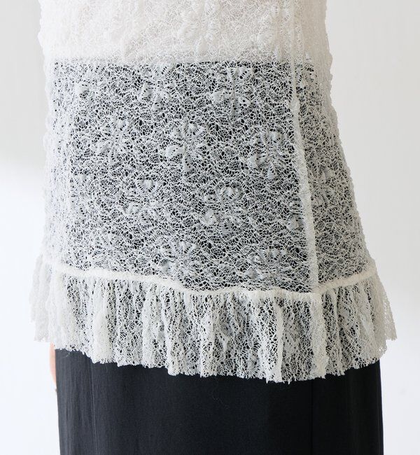  「レースフレンチカットソー」|Tシャツ・カットソー|