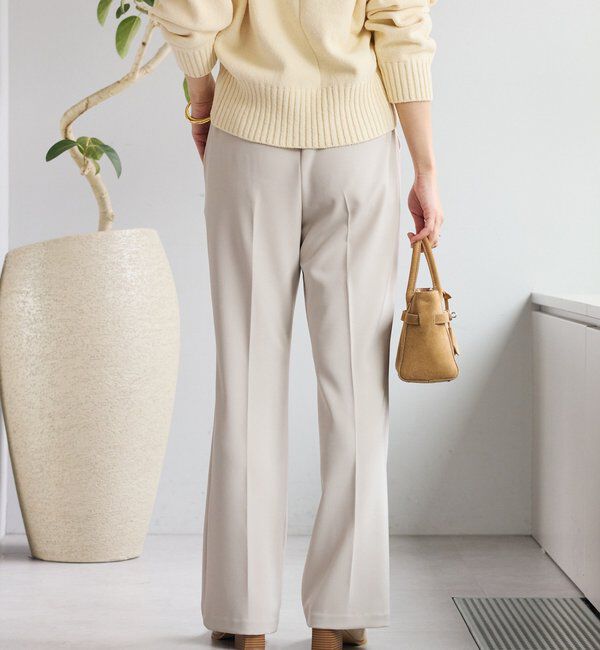  「【褒められシルエット】イージーフレアパンツ」|チノ|