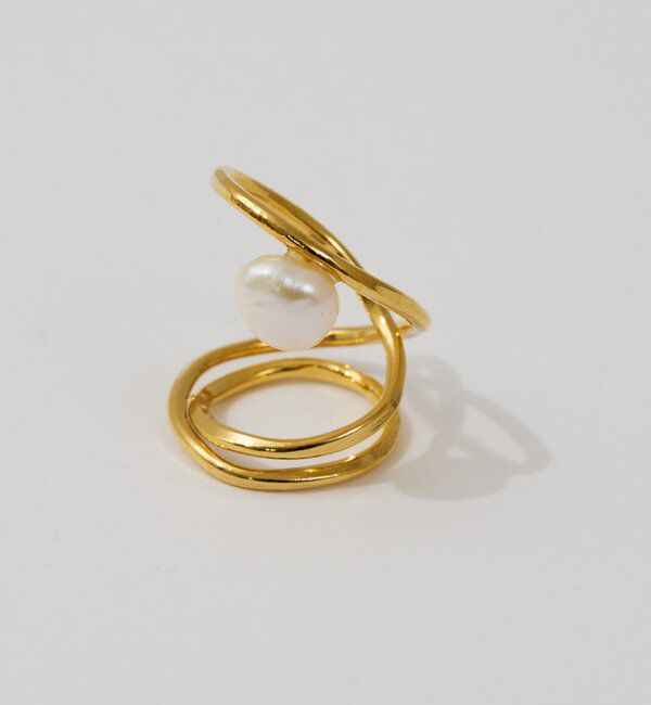  「スパイラルパールリング」|リング|