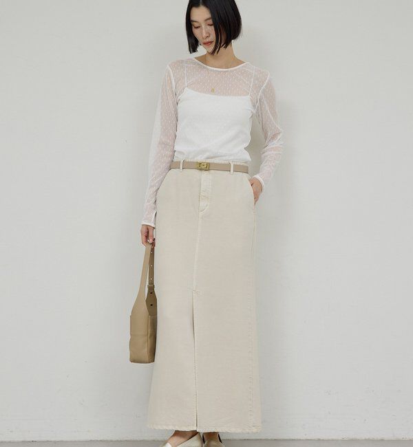  「【2way】チュールプルオーバー」|Tシャツ・カットソー|