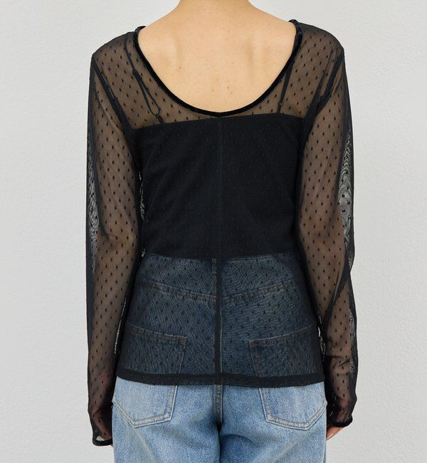  「【2way】チュールプルオーバー」|Tシャツ・カットソー|