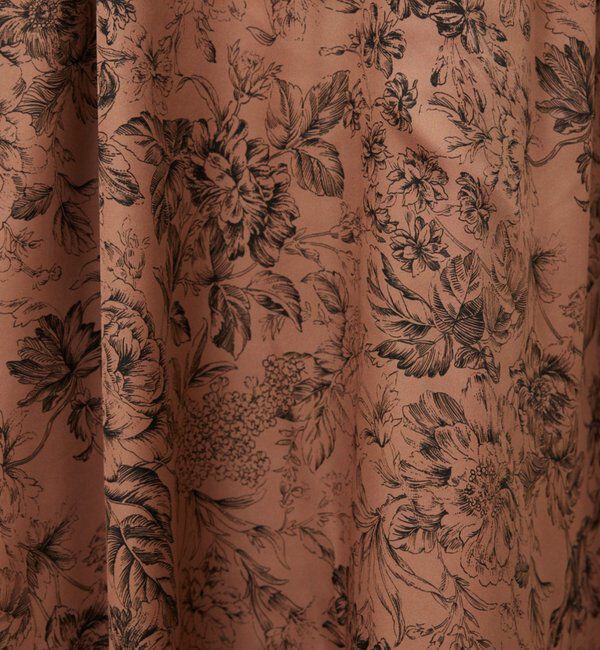  「ボタニカルサテンディープVキャミワンピース」|ワンピース|