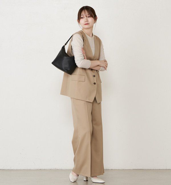  「ソフトレザーシンプルショルダーバッグ 」|ショルダー・メッセンジャー|