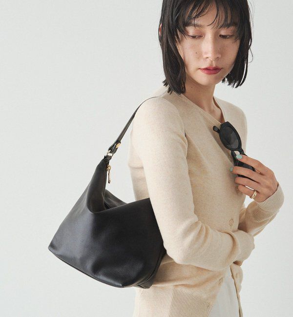  「ソフトレザーシンプルショルダーバッグ 」|ショルダー・メッセンジャー|