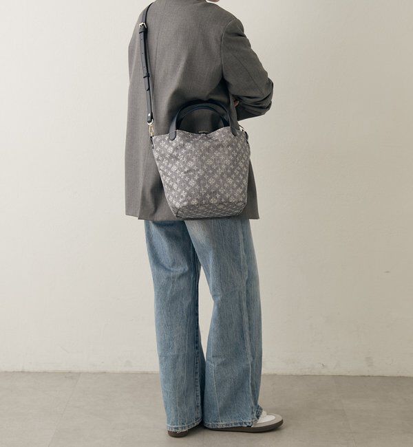  「ナイロンジャガード2WAYタウントートバッグ」|トートバッグ|