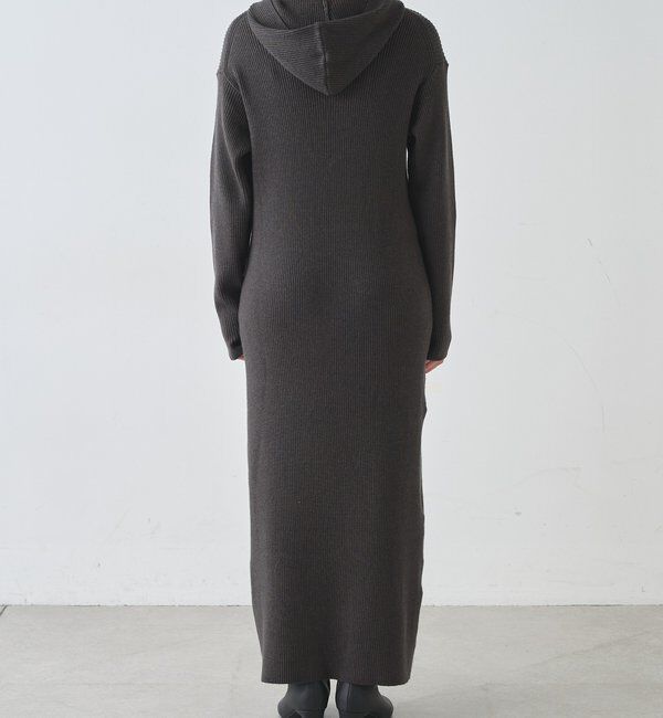  「フーデットジップワンピース」|ワンピース|