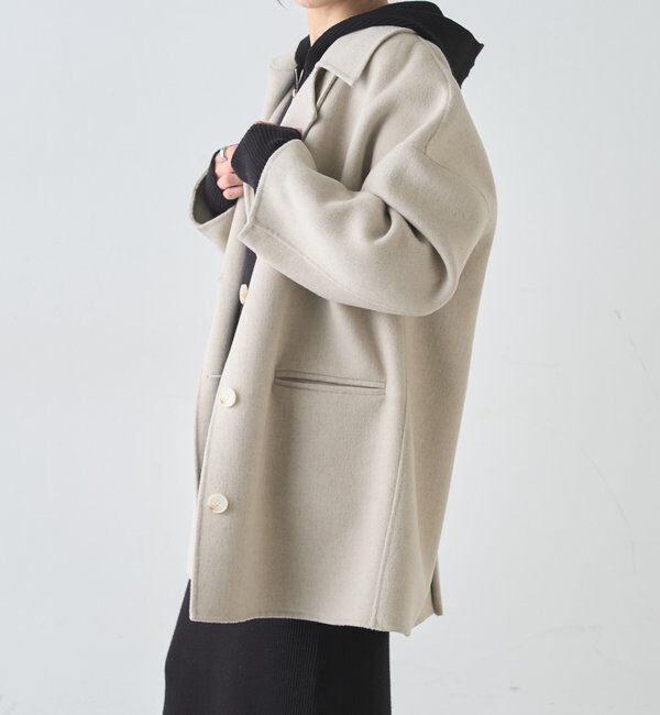  「フーデットジップワンピース」|ワンピース|