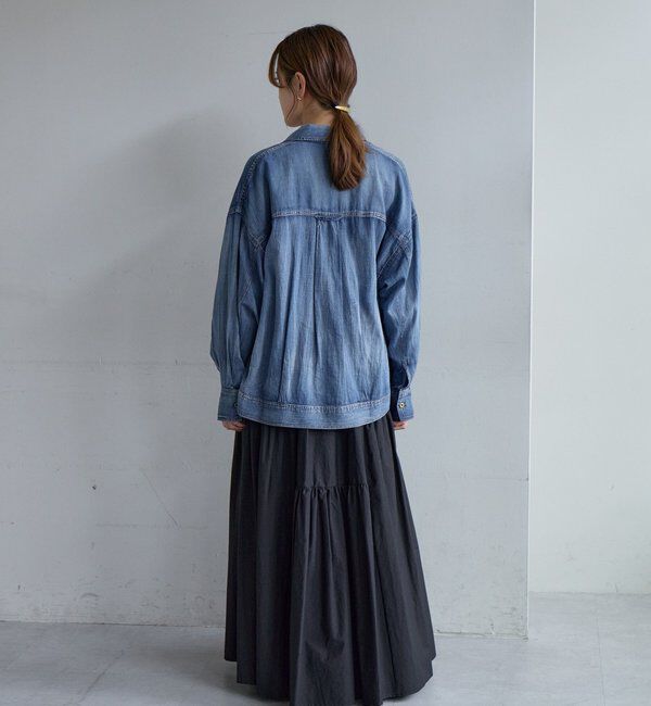  「シアーデニムシャツ」|シャツ・ブラウス|