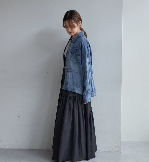  「シアーデニムシャツ」|シャツ・ブラウス|