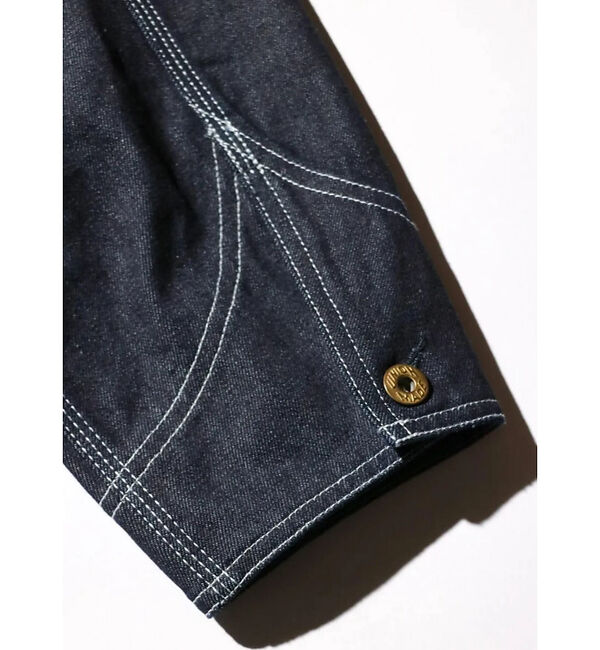 ABAHOUSE「【PENNEY'S 】10oz DENIM ENGINEER SHORT JAC」|ブルゾン・スタジャン|